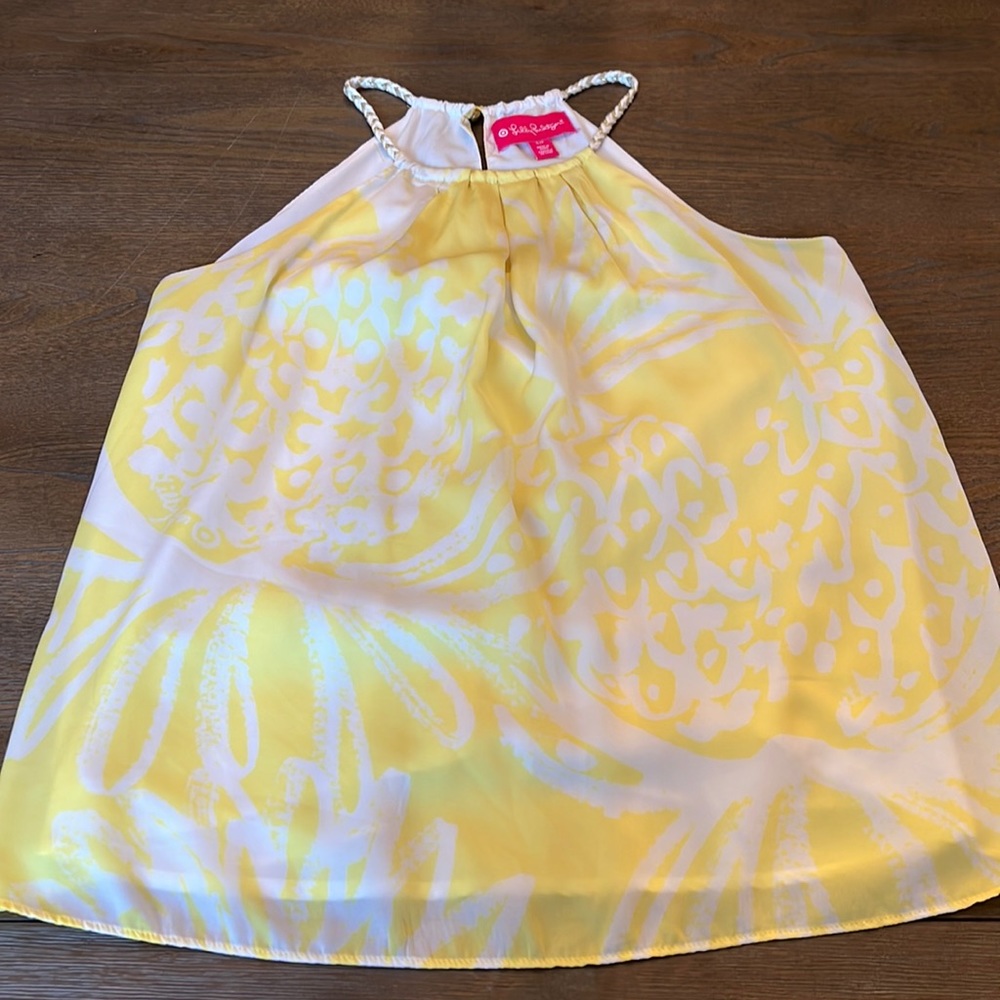 Lily for target yellow and white tank